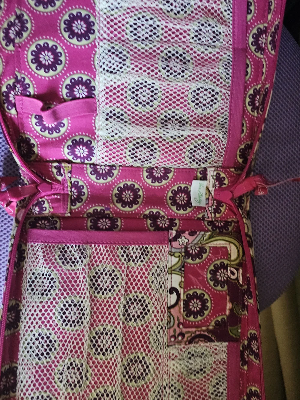 Vera Bradley Pink Paisley Quilted Tote